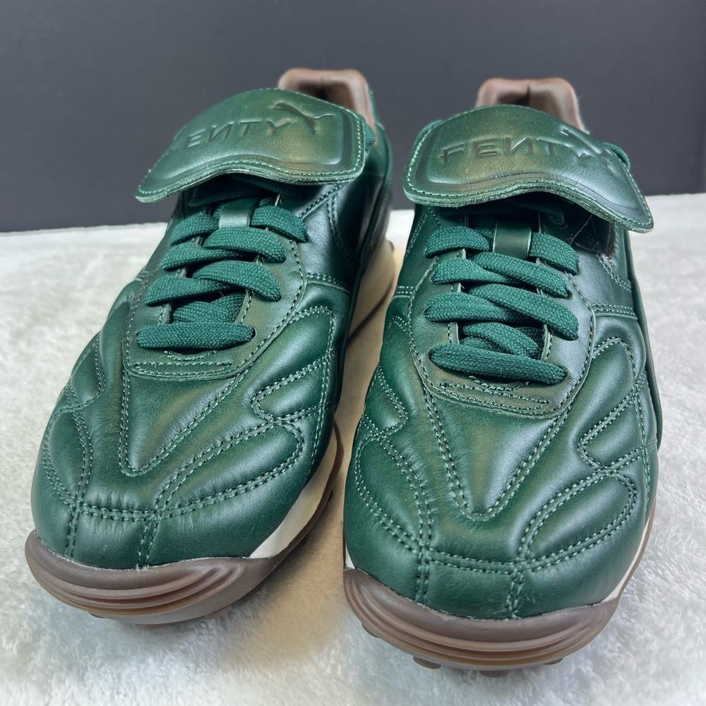 🆕 Puma x Fenty - Avanti L Dark Myrtle Low Top Sneakers Size:7 Women’s - NO BOX - Picture 12 of 17